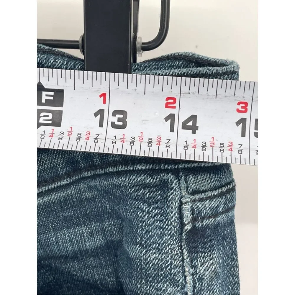 J Brand Jeans Women's Size 28 The Deal Blue Ankle Zipper Skinny Mid Rise Jegging
